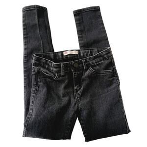 10 Levi's super skinny balck denim jeans